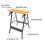 Foldable Wooden Workbench  Portable Clamping Folding Worktop Table DIY 12