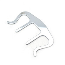 Music Book Holder - Portable Chrome Metal Music Book Clip and Page Holder for Piano, Keyboard, and Stand