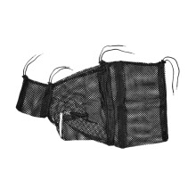 Cat Washing Bag - Breathable Mesh Grooming Pouch for Cats - Multi-Functional Shower Net for Ear Cleaning - Black