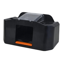 2000mAh Card Shuffler, Quiet Operation, Fast and Efficient for Various Card Sizes, Compatible with Poker and Blackjack
