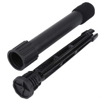 Portable Flute Stand 4 Feet Lightweight Metal Foldable Clarinet Stand Holder Adjustable Height for Flute and Clarinet