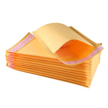 50 Pieces Self-Adhesive Bubble Mailers for Secure Shipping, 6x10 Inches, Ideal for Office and Home Use