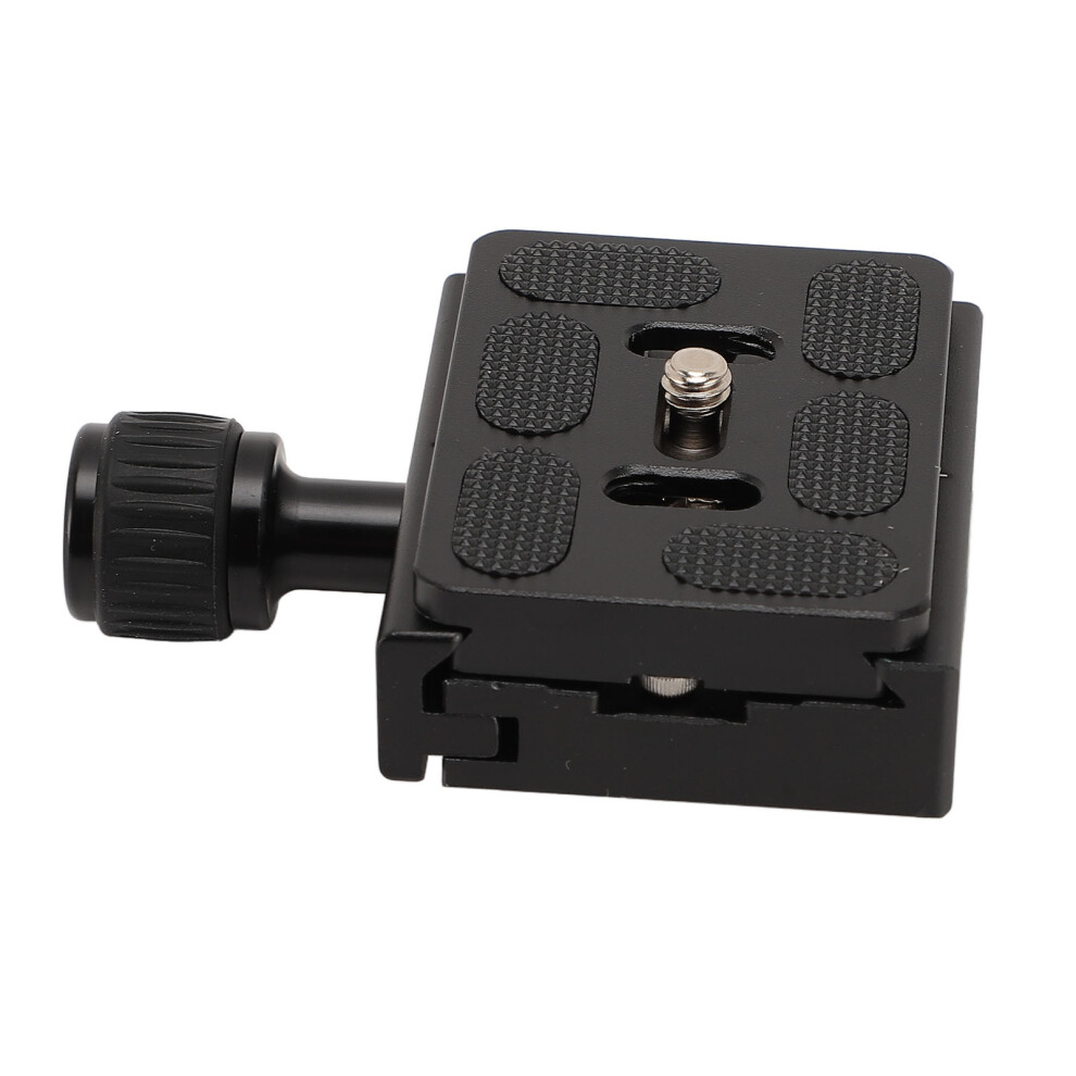 Tripod Quick Release Plate Clamp 3/8 Inch With Bubble Level, Aluminum 9461344970748