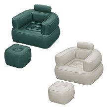 Poltrona gonfiabile - Bestway - Comfi Cube - Verde - Grigio - 107x99x80 cm