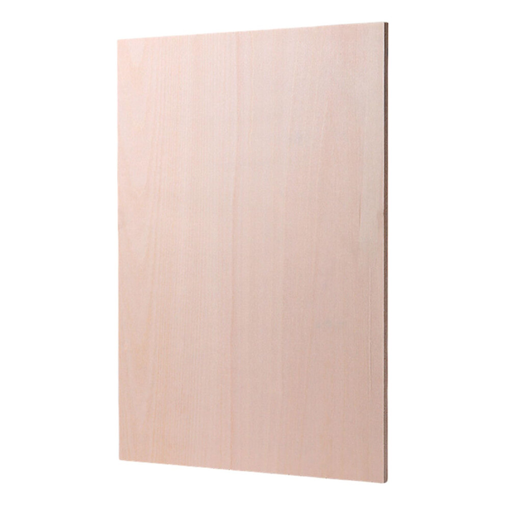 Plywood Sheets Double Side 15Cm X 22Cm 5Mm Incomplete Wood Sheet For Model Painting Engraving Stencils 6038364828811