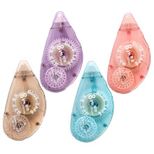 Correction Tape 4-Pack, Practical Correction Rollers for Students and Office, Easy to Use, Available in Multiple Colors
