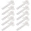 10 Pack Beekeeping Feeders, Easy-Threading, Multifunctional Plastic Honey Bee Feed Dispenser, Durable and Versatile 5