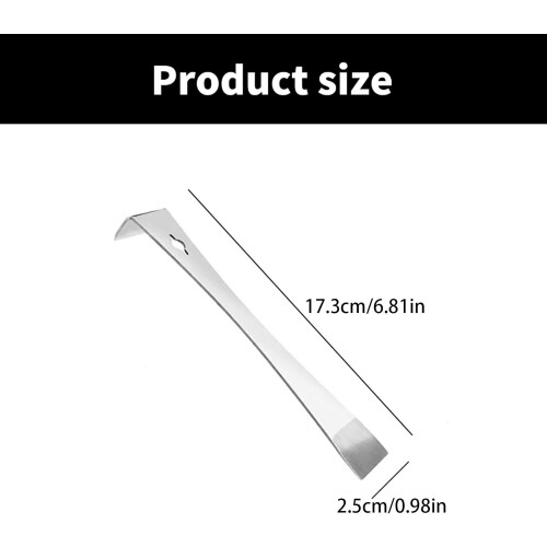Effective Beekeeper Stainless Steel Maintenance Scraper Tool for Beekeeping - 2 Pack, Durable Design, Easy to Use 1