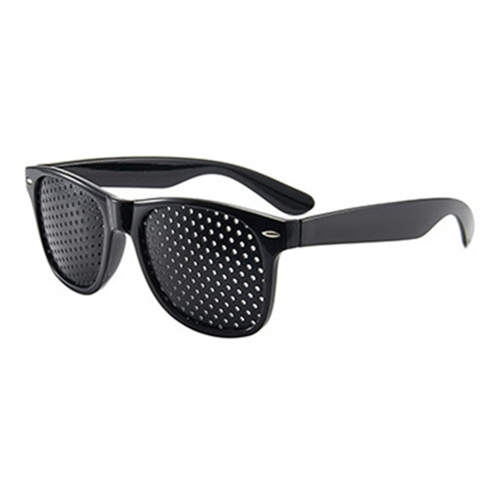 Pinhole Glasses for Eye Training, Grid Glasses for Relaxation, Original 1-Inch Hole Glasses for Vision Improvement