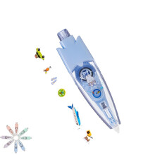 Decorative Animal Print Pens for Scrapbooking, Cute DIY Craft Markers, Creative Cartoon Pattern Correction Tape, Style-6