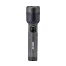 GEEPAS Zoomable LED Flashlight | 1500 Lumen Super Bright Powerful 3000mAh Battery Indicator Type-C Rechargeable | 10H Runtime 4 Modes