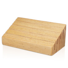 Wooden Card Holder with Multiple Slots, Pine Card Stand for Playing Cards, Game Deck Organizer and Display Tray