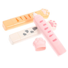 Double-Sided Tape Pack of 3 Correction Tape Dispenser for Office Supplies Highlighter Pastel Writing White-Out Tape