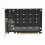 Dual M.2 Nvme Pcie X16 Ssd Adapter 4