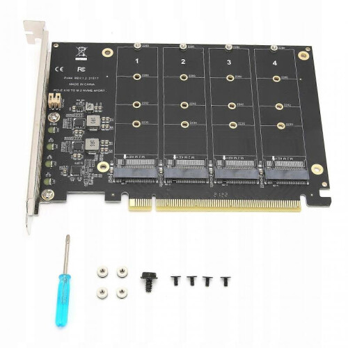 Dual M.2 Nvme Pcie X16 Ssd Adapter 2