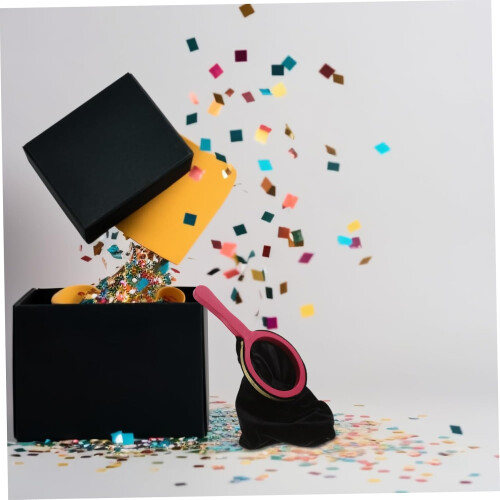 Magical Gimmick Bag for Stage Performances, Durable Fabric with Elegant Design for Magic Tricks and Props, Versatile Use 2