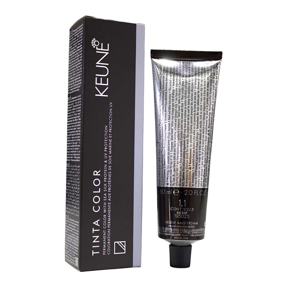 Keune Tinta Color 1.1 Permanent Color Blue Black 2 Oz-image-OPC-PK69Q27-NEW