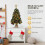 3ft 150 Branches Top Stars 8 Mode Battery Switch Christmas Tree Deor 3