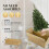 3ft 150 Branches Top Stars 8 Mode Battery Switch Christmas Tree Deor 4