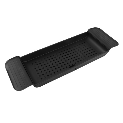 Bathtub Tray Stable Placement Expandable Plastic 2