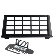Music Holder Stand for Keyboard, Portable Foldable Music Book Stand for Piano, Adjustable Reading Sheet Music Holder