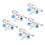 Handgemachtes blauer Strass-Anstecker-Set: Perfekt als Geschenk & modebewusstes Accessoire 14