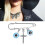 Handgemachtes blauer Strass-Anstecker-Set: Perfekt als Geschenk & modebewusstes Accessoire 16