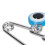 Handgemachtes blauer Strass-Anstecker-Set: Perfekt als Geschenk & modebewusstes Accessoire 7