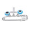 Handgemachtes blauer Strass-Anstecker-Set: Perfekt als Geschenk & modebewusstes Accessoire 3
