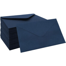 100pcs A7 Self-Sealing Envelopes 7x5 Inches Matte Finish High Toughness for Weddings Invitations Announcements Direct Mail