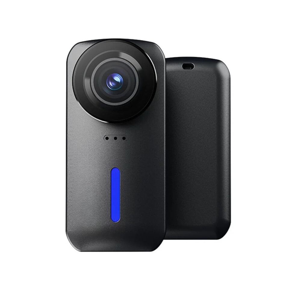 (Black) Stable 4K 30Fps Wifi Sports Cam - 170 Wide, Distortion Correct, 6-Axis Gyro, Ip65 Waterproof Black 8727971923924