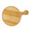 Bamboo Wood Pizza Tray Clear Texture Comfortable 12