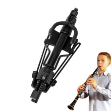 Blasinstrumentenständer - Adjustable Collapsible Aerophone Stand with Durable Iron Frame for Indoor and Outdoor Use