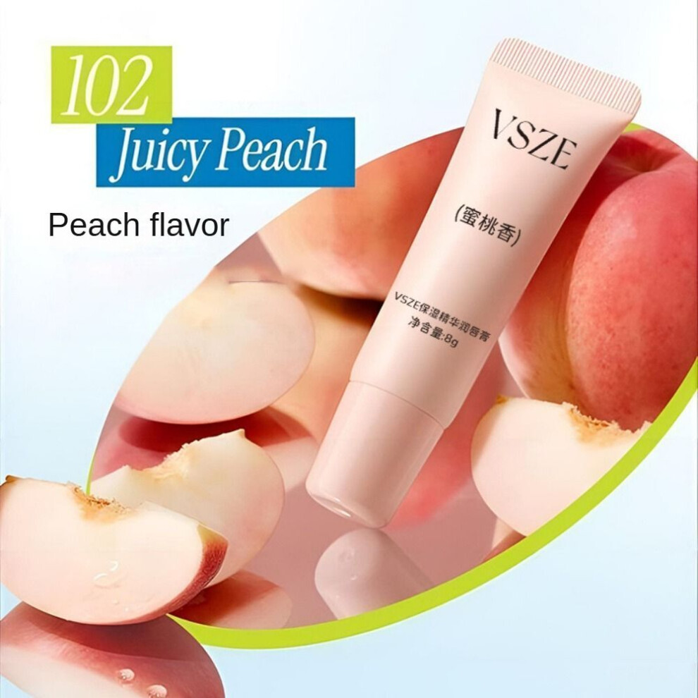 Peach (Peach) Moisturizing Essence Lip Balm Moisturizing Lip Moisturizing Anti-Dry And