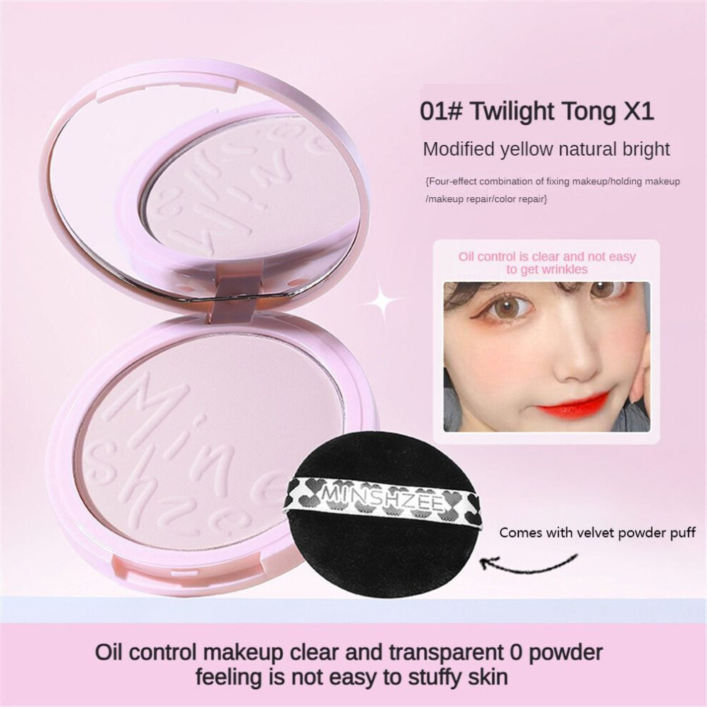 (Type#1) Minshzee Clear And Traceless Air Powder Cake Light And Natural Non-sticky-image-OPC-PK69SXQ-NEW