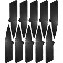 10 pcs Folding Pocket Knife Credit Card Knife Portable Safety Knife