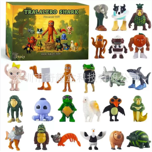 Brainrot Italian Al 24 Days Countdown Advent Calendar