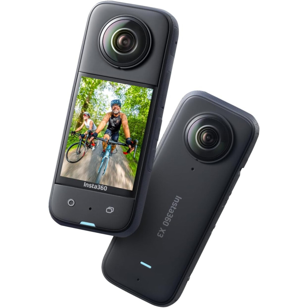 ‎Insta360 Insta360 X3 - Waterproof 360 Action Camera,Ai Editing, Live Stream