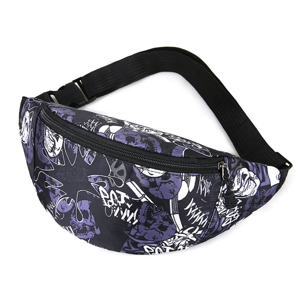 (K) New Waist Bag For Men And Women, Mobile Phone Bag, Casual Crossbody Bag, Printed-image-OPC-PK69W2R-NEW