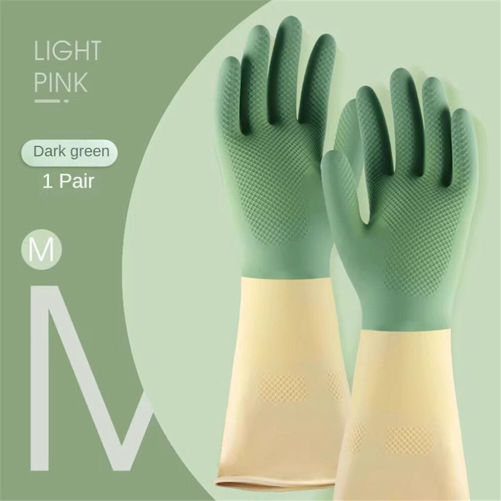 (B#M) Rubber Housework Dishwashing Gloves Home Kitchen Women Cleaning Special-image-OPC-PK69XTQ-NEW