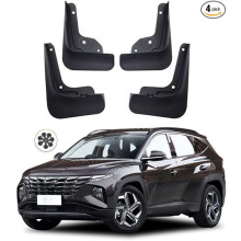 Car Mud Guards Flaps Splash Compatible for Hyundai Tucson 2022 2023 2024 Accessories, Auto Parts Front Rear Mudguard Fender 4pcs/Set
