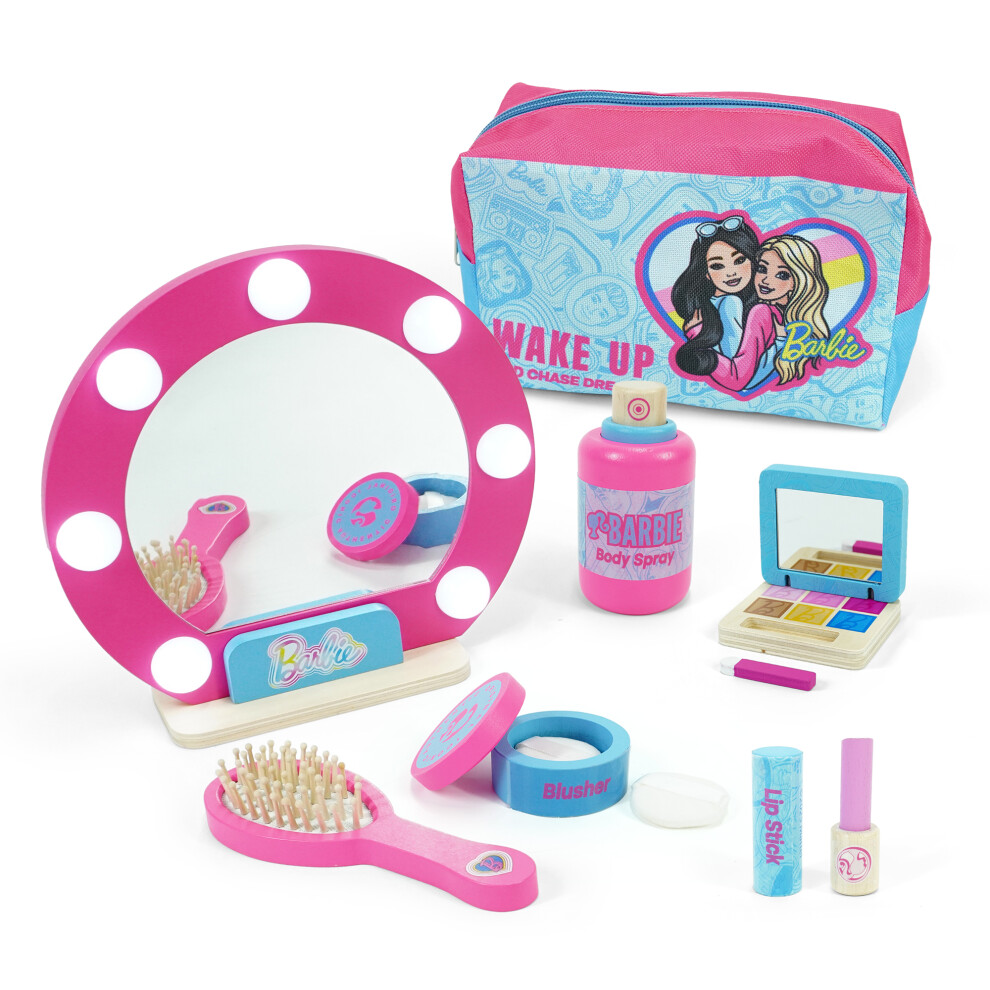 Barbie Tt Beauty Set, Wooden Toy Makeup Set