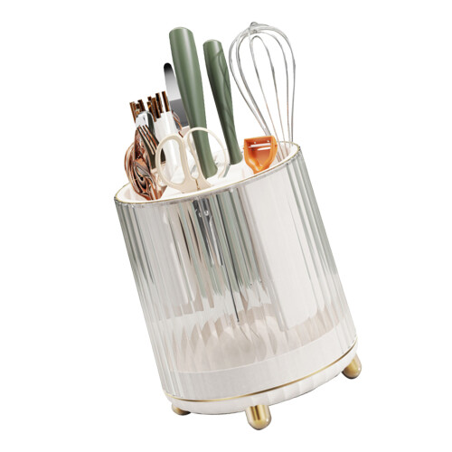 Kitchen Knife Utensil Holder Rotating Knife Block 1
