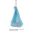 Langlebiger 25KN Luft-Yoga-Hängematte Nylon Hellblau 100x280cm 10
