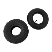 4.10/3.50-4 Allzweckreifen Innenschlauch-Set für Hofanhänger und Handwagen
