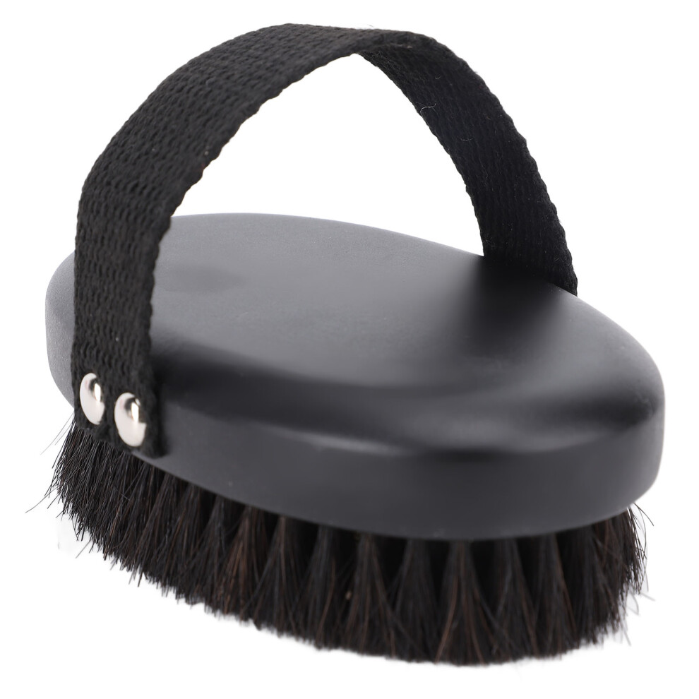 Black Dry Brushing Body Brush Slick Wood Body Dry