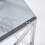 AINPECCA (Silver Black) 3Pcs Nesting Table Sets Glass End Table 5