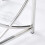 AINPECCA (Silver Black) 3Pcs Nesting Table Sets Glass End Table 6