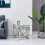 AINPECCA (Silver Clear) 3Pcs Nesting Table Sets Glass End Table 12