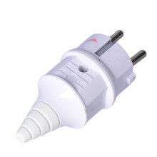 5 Stück 188F Europäischer Stecker Gas Generator Adapter 16A ABS Weiß